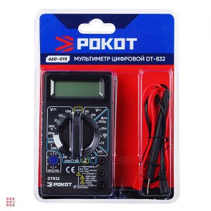 Мультиметр цифровой  РОКОТ DT-832