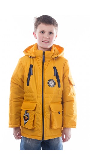 12904 Куртка Прохор демисезонная (желтый)
