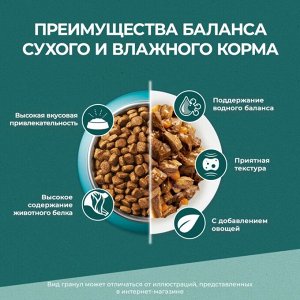 Сухой корм для котов Purina ONE® Природа Здоровья® для стерилизованных кошек и кастрированных котов, с высоким содержанием говядины, 680 г