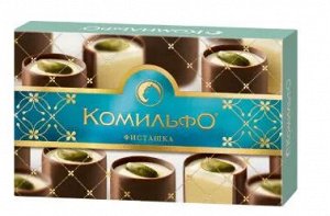 Комильфо®. Фисташка. Конфеты шоколадные с двухслойной начинкой. 116г
