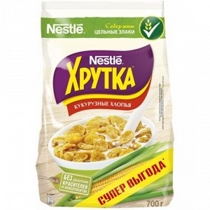 ХРУТКА®. Хлопья кукурузные хрустящие, обогащенные кальцием. 700г