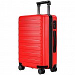 Чемодан Xiaomi 90 Points Seven Bar 20&#039; [55х37х22 см, 36 л, поликарбонат, 3,1 кг, красный]