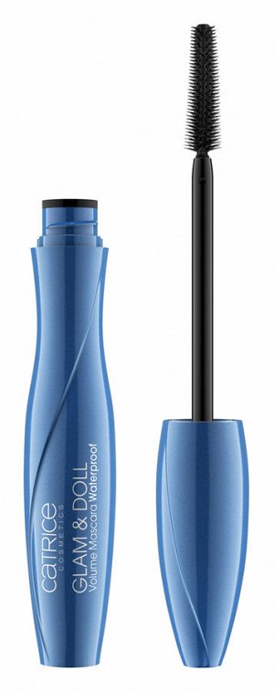 Катрис,Водостойкая тушь для объема ресниц CATRICE GLAM&DOLL VOLUME MASCARA WATERPROOF 10 мл, Catrice