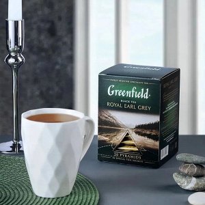 Чай Гринфилд пирам. Royal Earl grey black tea 2г