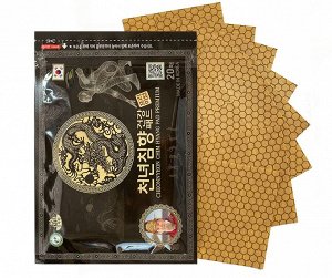 Himena Пластырь обезболивающий с женьшенем и маслом удового дерева Cheonnyeon Chim Hyang Pad Premium