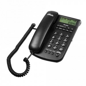 Телефон RITMIX RT-440 black, АОН, спикерфон, быст. наб. 3 но