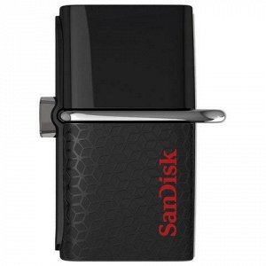 Флэш-диск 16GB SANDISK Ultra Android Dual USB 3.0, черный, S