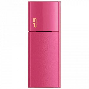Флэш-диск 16GB SILICON POWER Ultima U05 USB 2.0, розовый, SP