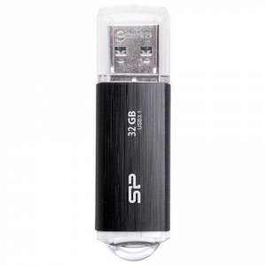 Флэш-диск 32GB SILICON POWER Blaze B02 USB 3.1, черный, SP03