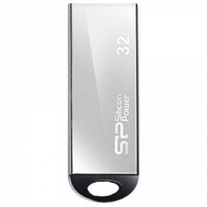 Флэш-диск 32GB SILICON POWER Touch 830 USB 2.0, металл. корп