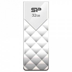 Флэш-диск 32GB SILICON POWER Ultima U03 USB 2.0, белый, SP03