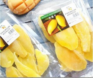 100% Тайский манго вяленый (дольками)