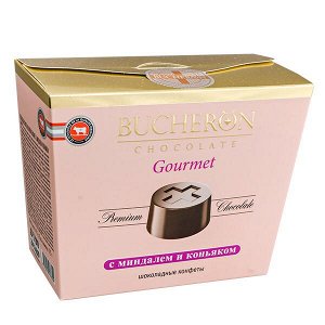 Конфеты BUCHERON GOURMET с Миндалём и Коньяком 175 г 1уп.х 6 шт.