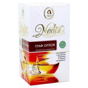 Чай NADIN 'Граф Орлов' 25 пакетиков 1 уп.х 12 шт.