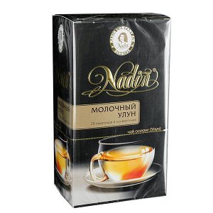 Чай NADIN 'Молочный Улун' 25 пакетиков 1 уп.х 12 шт.