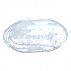 Детская зубная щетка на палец, прорезыватель, 2 шт., в прозрачном контейнере, силиконовая
