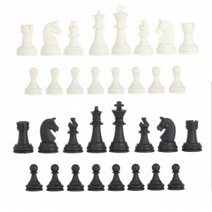 Шахматные фигуры «Классические», пластик, прочные, легкие