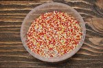 Посыпка кондитерская  (шарики перламутровые бор./зол./сер.)