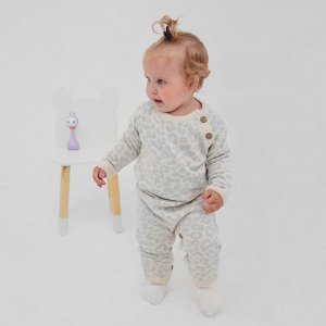 Комбинезон вязаный «Крошка Я» Leo Baby