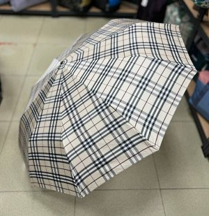 Зонт женский автомат крупная клетка