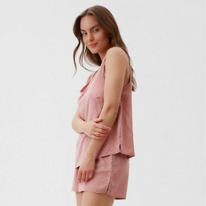 Пижама женская (майка и шорты) KAFTAN, темно-розовый