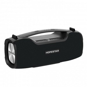 Портативная беспроводная Bluetooth колонка HOPESTAR A6 Pro 55W с микрофоном / Караоке колонка