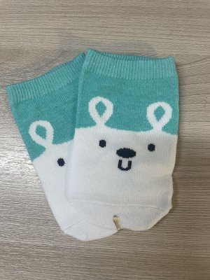 Носки детские укороченные  с принтом