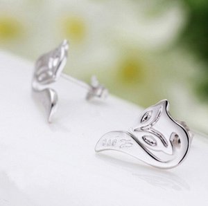 Серьги гвоздики стерлинговое серебро