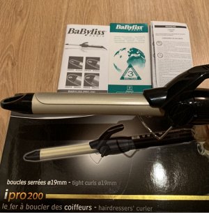 Профессиональные щипцы BaByliss PRO 200 19 mm. Франция. Оригинал