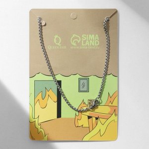 Кулон на цепочке «Япония», демон, цвет серебро