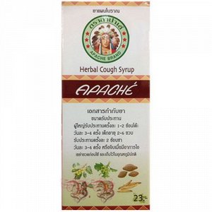 Тайский сироп от кашля на травах Herbal Cough Syrup Apache Brand