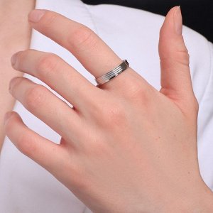 Кольцо XUPING классика мини, цвет серебро, размер 19