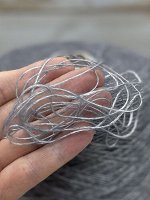 Пряжа для вязания  100 гр., Karen 36% бабу альпака  64% вискоза 540м/100г Серый