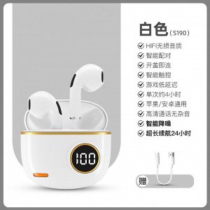 Наушники Bluetooth-гарнитура S190 с мини-цифровым дисплеем