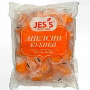 Апельсин кубики  Вьетнам пакет 500 гр