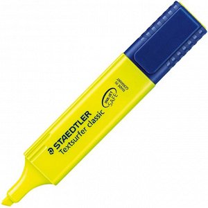 Текстовыделитель Staedtler желтый