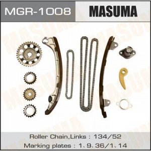 Комплект для замены цепи ГРМ MASUMA, 1AZ-FE, 1AZ-FSE, 2AZ-FE MGR-1008