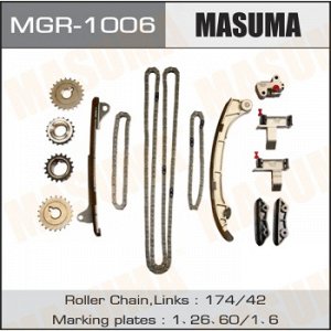 Комплект для замены цепи ГРМ MASUMA, 1GR-FE MGR-1006