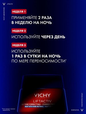 Ночной крем B3 с ретинолом против пигментации и морщин, 50 мл