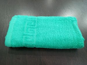 Махровое полотенце 50*90 см хлопок цвет Мятный листок