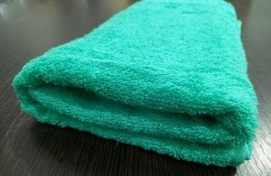 Махровое полотенце 50*90 см хлопок цвет Мятный листок