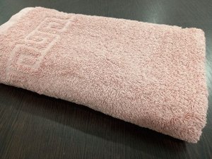 Махровое полотенце 50*90 см хлопок цвет Камея коричневая