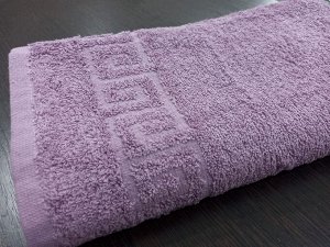 Махровое полотенце 50*90 см хлопок цвет Сочно-лиловый