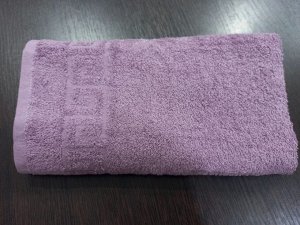 Махровое полотенце 50*90 см хлопок цвет Сочно-лиловый