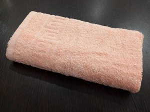 Махровое полотенце 50*90 см хлопок цвет Персиковый нектар
