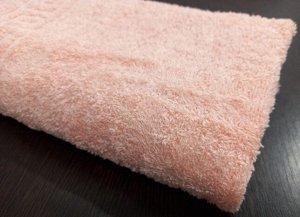 Махровое полотенце 50*90 см хлопок цвет Персиковый нектар