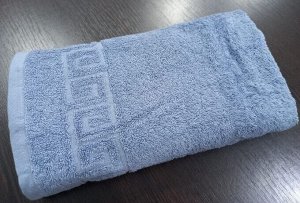 Махровое полотенце 50*90 см хлопок цвет Глубокий синий