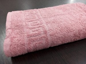 Махровое полотенце 50*90 см хлопок цвет Ностальгическая роза