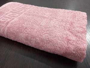 Махровое полотенце 50*90 см хлопок цвет Ностальгическая роза