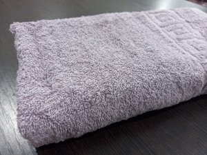 Махровое полотенце 50*90 см хлопок цвет Серый хребет